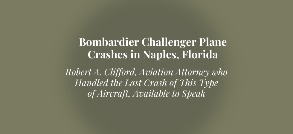 Bombardier Challenger Plane Crashes in Naples, Florida