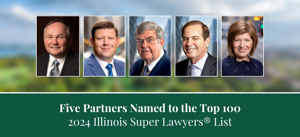 Five Partners Named to the Top 100 2024 Illinois Super Lawyers List