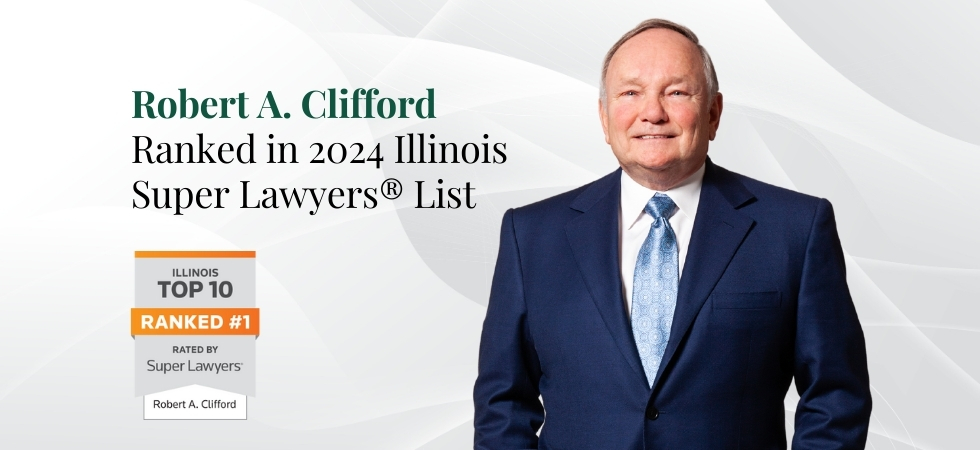 Robert Clifford Ranked #1 in 2024 Illinois Super Lawyers List